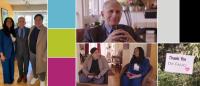 A collage of photos of Anthony Fauci, Antony Nguyen, Jordan Williams